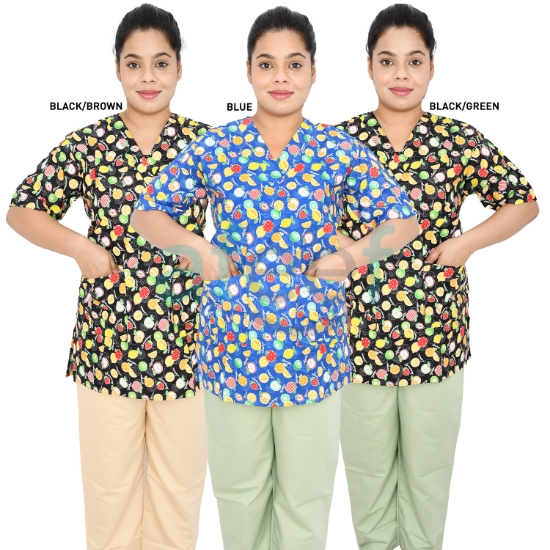 Picture of Nanny Uniform Cotton (S-V-HS-126C)  