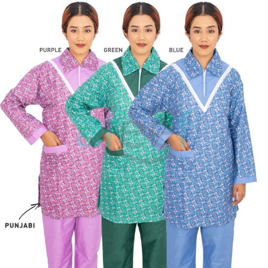 Picture of Domestic Worker Uniform TETRON Punjabi  (L-C-HL-160T)