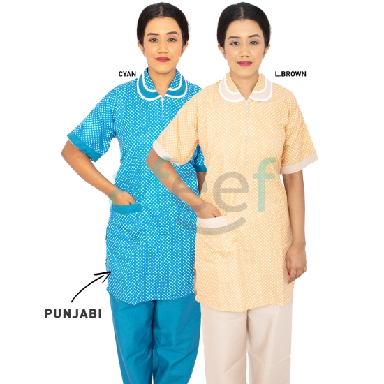 Picture of Domestic Worker Uniform TETRON Punjabi  (S-C-HL-159T)