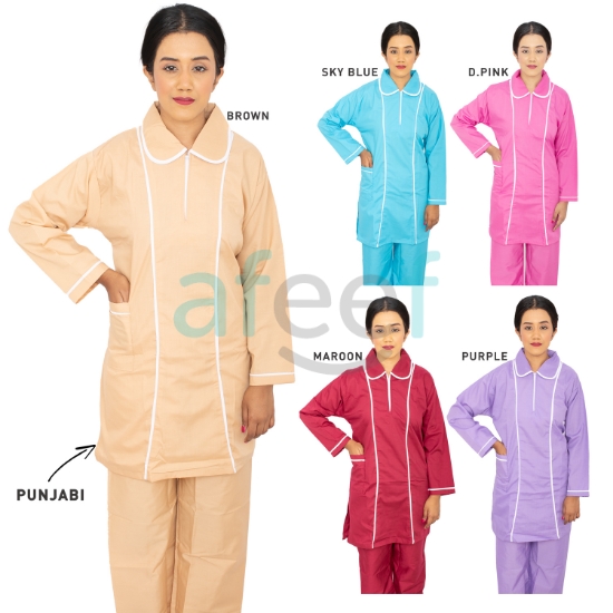 Picture of Domestic Worker Uniform Tetron Punjabi (L-C-HL-66T)