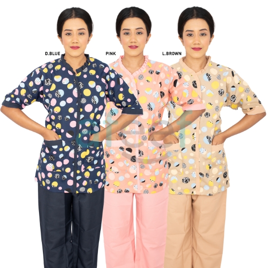 Picture of Domestic Worker Uniform Krab (S-C-HS-193K)