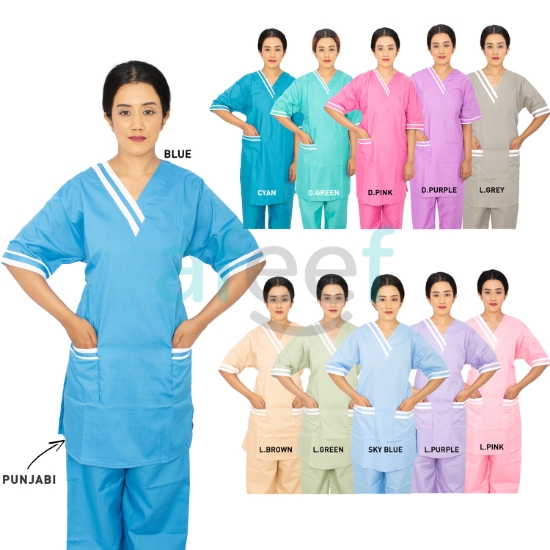 Picture of Domestic Worker Uniform Tetron Punjabi (S-V-HL-40T)