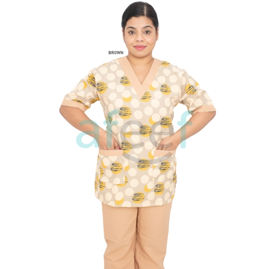 Picture of Domestic Worker Uniform Krab (S-V-HS-363K)