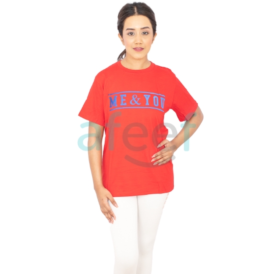 Picture of Women Daily Wear T-shirt Assorted Design (ADT1)