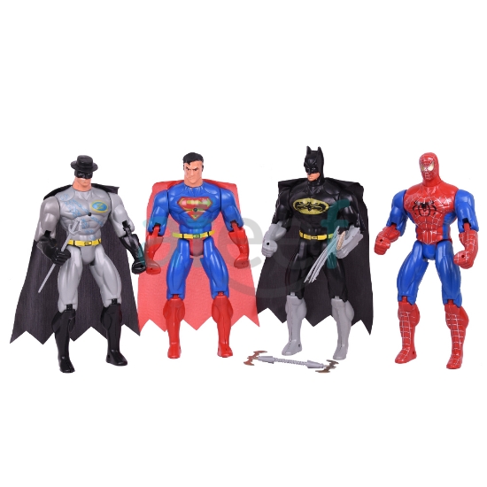 Picture of Super Hero  Action Figure Set of 4 (LMP260)
