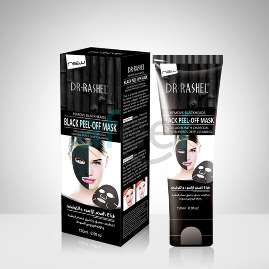 Picture of DR.RASHEL Black Peel Off Mask (Removes BlackHeads)120 ML