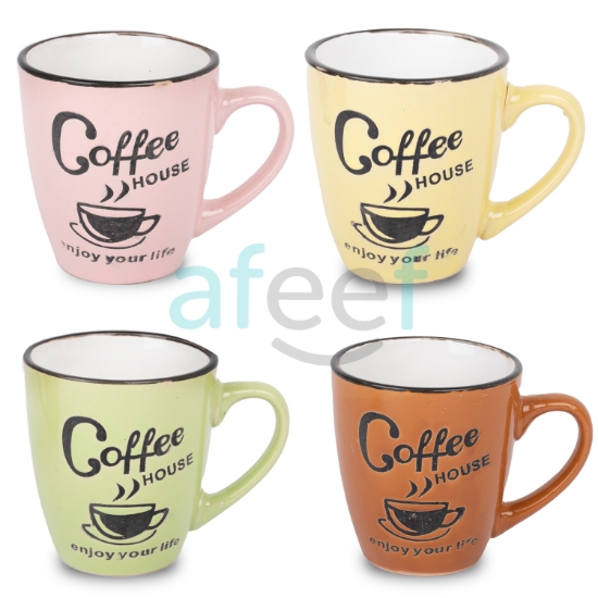 Picture of Design Mug With Handle Set of 4 Pieces (LMP674)
