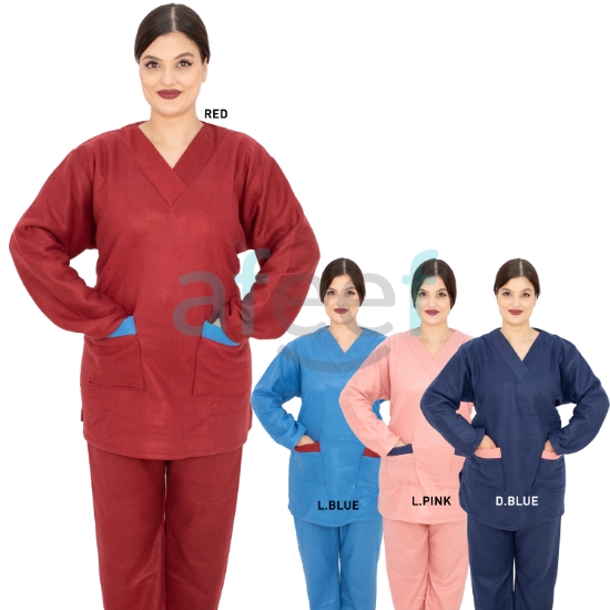 Picture of Domestic Worker Uniform Soft Blanket Material For Winter Jumbo (L-V-HS-311)