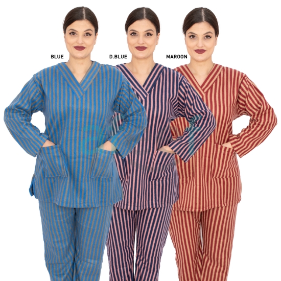 Picture of Domestic Worker  Uniform Soft Blanket Material For Winter (L-V-HS-260)