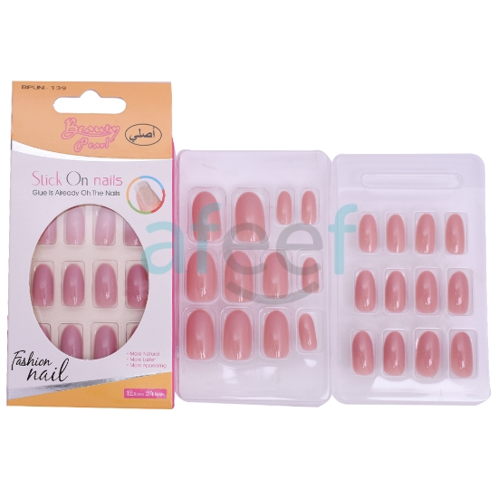 Picture of Artificial Stick On Nails Pack of 24 (139)