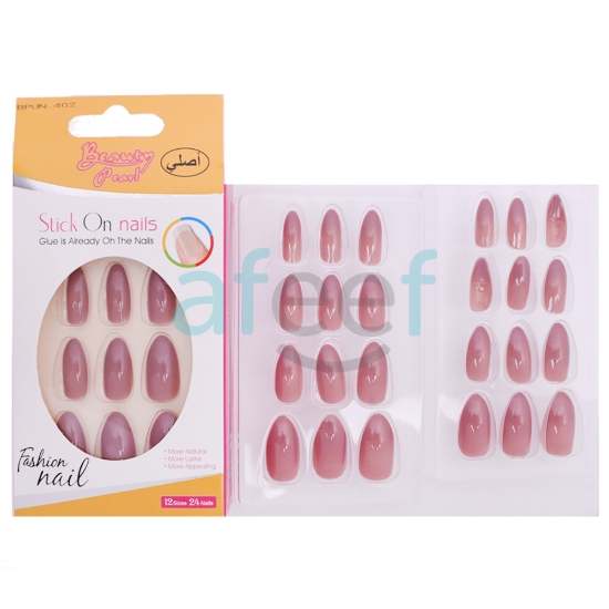 Picture of Artificial Stick On Nails Pack of 24 (402)