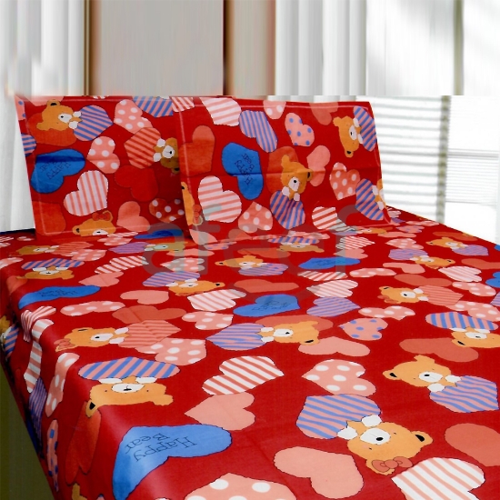 Picture of Single Cotton Bed sheet (SB02)