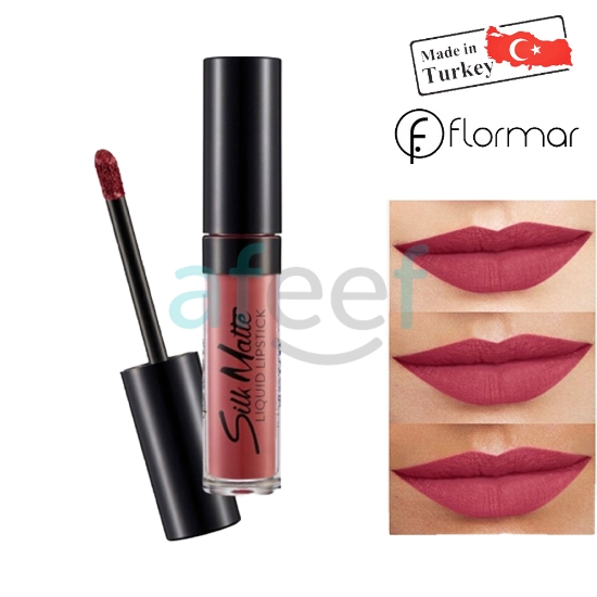 Picture of Flormar Silk Matte Cherry Blossom Liquid Lipstick Made in Turkey (06)