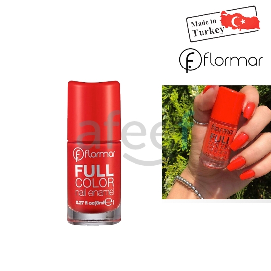 Picture of Flormar Full Color Nail Enamel Miami Sunset (FC50)