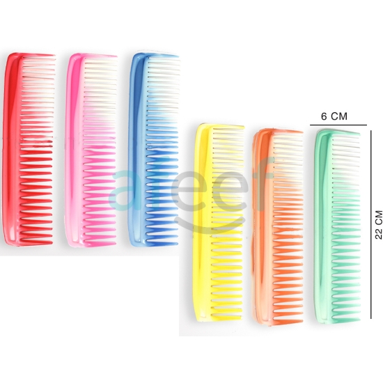 Picture of Jumbo Plastic Comb for Daily Use Assorted Colors  (PC25)