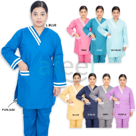 Picture of Domestic Worker Uniform Tetron Punjabi (L-V-HL-95T)