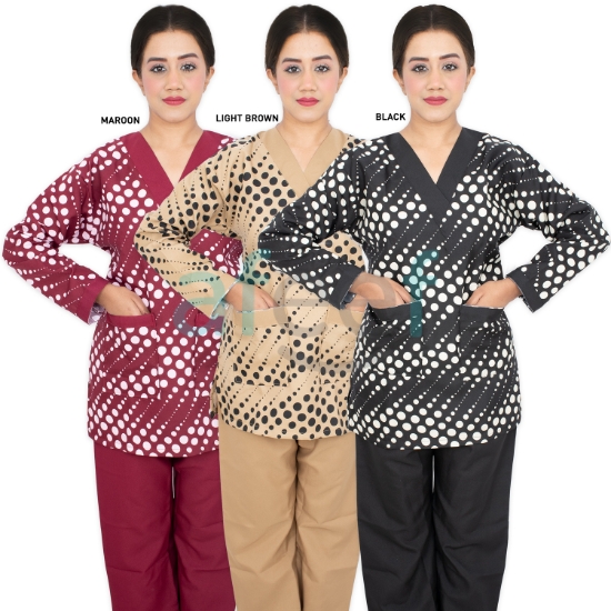 Picture of Domestic Worker Uniform KRAB (L-V-HS-202K) 