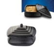 Picture of Dinewell SQUARE Pot 13 cm (HANDI) Small  With lid (3109)