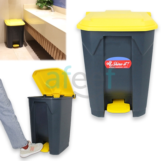 Picture of Plastic Garbage Can with Lid Foot Pedal 30 ltrs (XDL-30K-7)