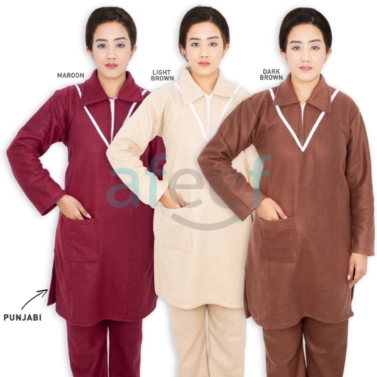 Picture of Uniform Punjabi Soft Blanket Material For Winter (L-C-HL-207) 