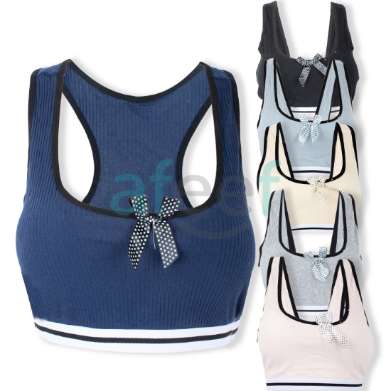 Picture of Stylish Sports Bra Assorted Colors Free size (05187)