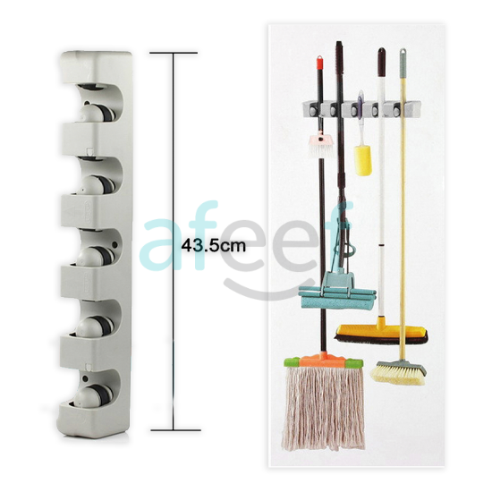 Picture of Broom & Mop Wall Mounted Holder (LMP385)