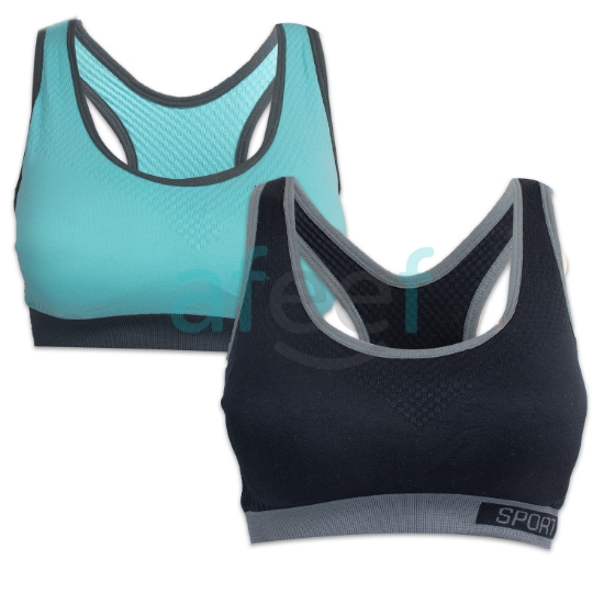 Picture of Raj Fashion Stylish Sports Bra Assorted Colors  (4331)