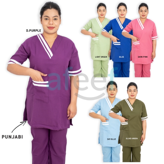 Picture of Domestic Worker Uniform Punjabi Krab (S-V-HL- 42K) 