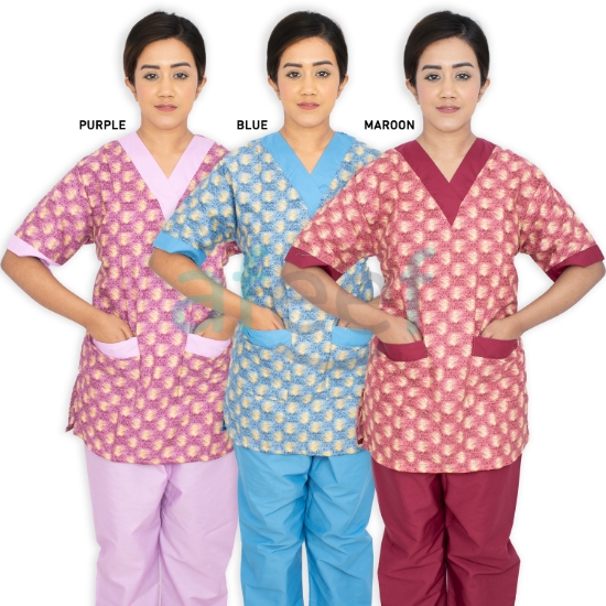 Picture of Domestic Worker  Uniform Tetron  (S-V-HS-64T) 