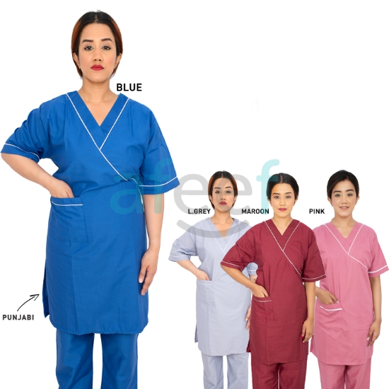 Picture of Domestic Worker Uniform Punjabi  Tetron Jumbo (S-V-HL 82TJ) 