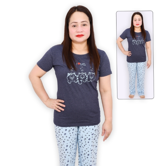Picture of Women Half Sleeves Pajama Set Made In India (PS5)  