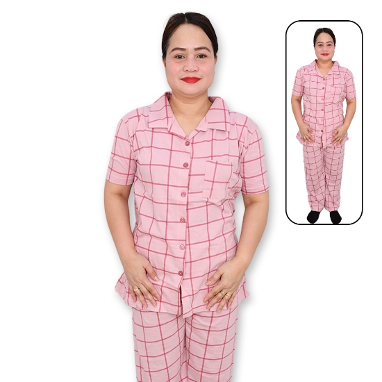Picture of Printed Button Pajama Set (PB2) 