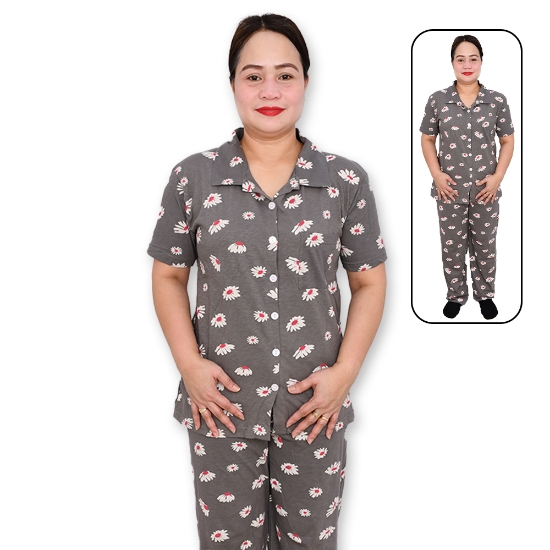 Picture of Printed Button Pajama Set (PB3) 