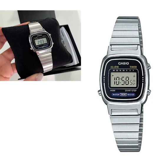 Picture of Casio Womens Digital Watch (LA670WA-1DF ) 