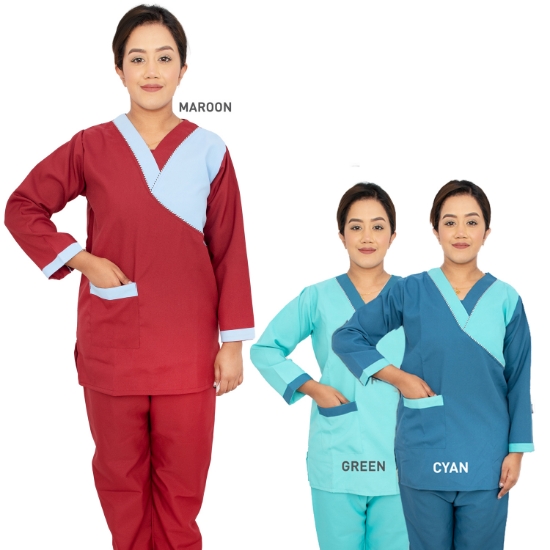 Picture of Domestic Worker Uniform Krab (L-V-HS-8K)