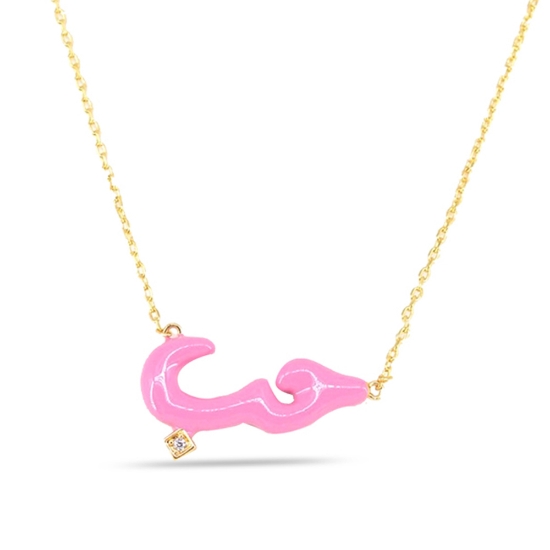 Picture of Opal Pendant with Arabic Alphabet (KW10)