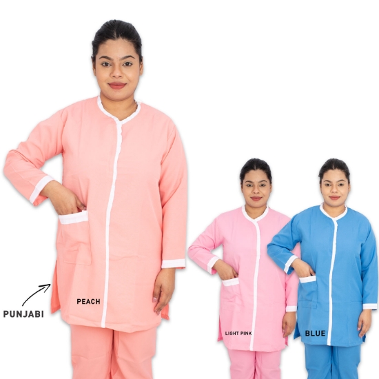 Picture of Domestic Worker Uniform Punjabi Krab (L-C-HL- 47K) 