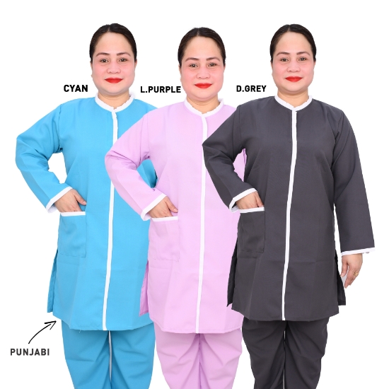 Picture of Domestic Worker Uniform Punjabi Krab (L-C-HL-263K)  
