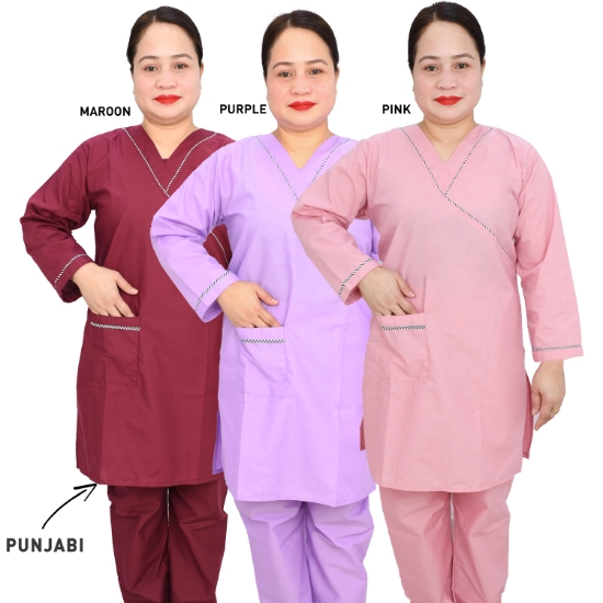 Picture of Domestic Worker Uniform TETRON Punjabi  (L-V-HL-286T)  