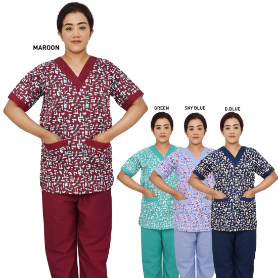 Picture of Domestic Worker Uniform Krab (S-V-HS-290K)   