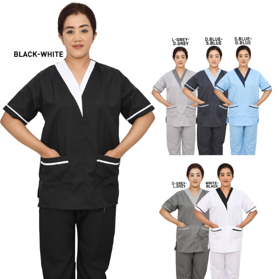 Picture of Domestic Worker Uniform Krab (S-V-HS-296K)