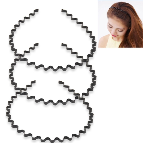 Picture of Metal Hair Band Set of 3 Pieces  (HA16) 