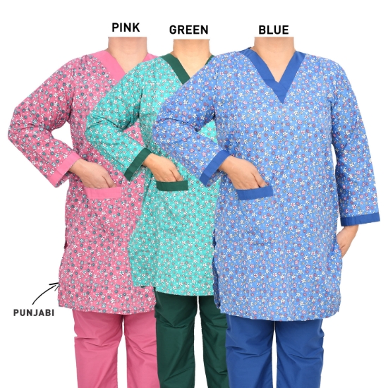 Picture of Domestic Worker Uniform TETRON PUNJABI (L-V-HL-79T)  