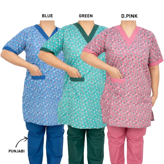 Picture of Domestic Worker Uniform TETRON PUNJABI (S-V-HL-79T)  