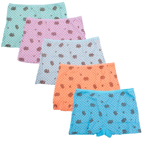 Picture of Women's Boxer Underwear Free Size (Style25) 